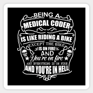 Medical Coder Sticker